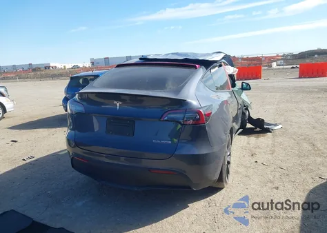 2022 Tesla Model Y Performance Dual Motor All-Wheel Drive из США, поврежденный, VIN 7SAYGDEF8NF494753